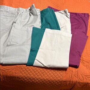 Vineyard Vines Breaker Pants mens. Four pairs.